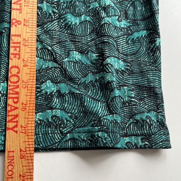 Crazy Shirts Firm Cotton Waves Hawaiian Polo Mens L - Picture 10 of 10